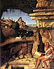 Saint Jerome Reading by Giovanni Bellini